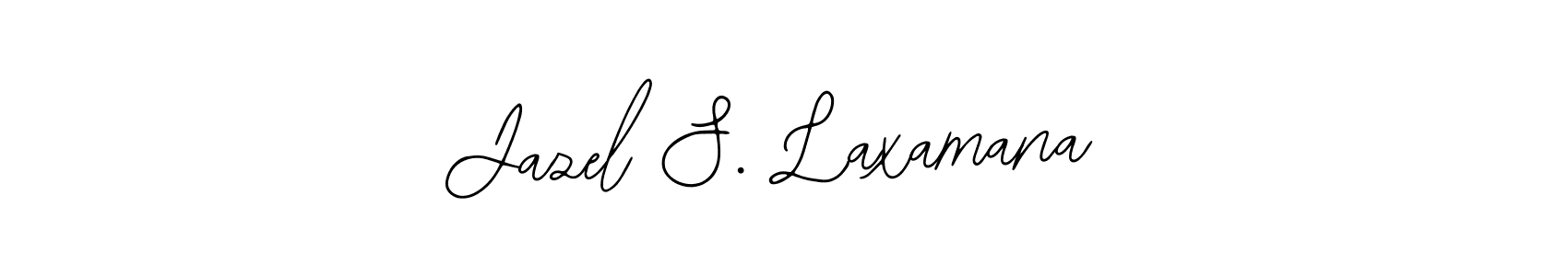 Make a beautiful signature design for name Jazel S. Laxamana. With this signature (Bearetta-2O07w) style, you can create a handwritten signature for free. Jazel S. Laxamana signature style 12 images and pictures png