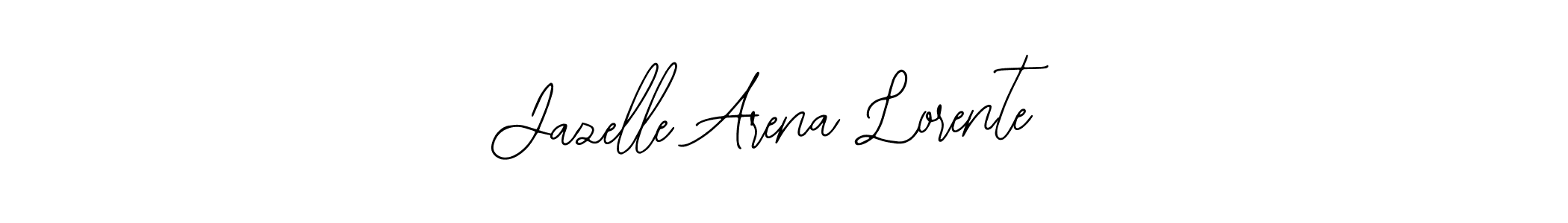 Jazelle Arena Lorente stylish signature style. Best Handwritten Sign (Bearetta-2O07w) for my name. Handwritten Signature Collection Ideas for my name Jazelle Arena Lorente. Jazelle Arena Lorente signature style 12 images and pictures png