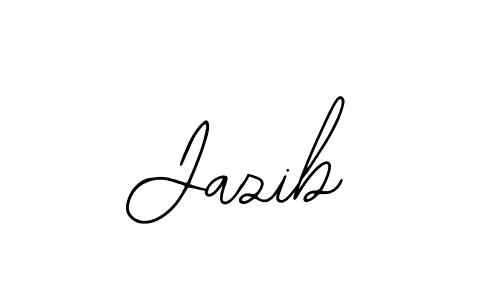 Jazib stylish signature style. Best Handwritten Sign (Bearetta-2O07w) for my name. Handwritten Signature Collection Ideas for my name Jazib. Jazib signature style 12 images and pictures png