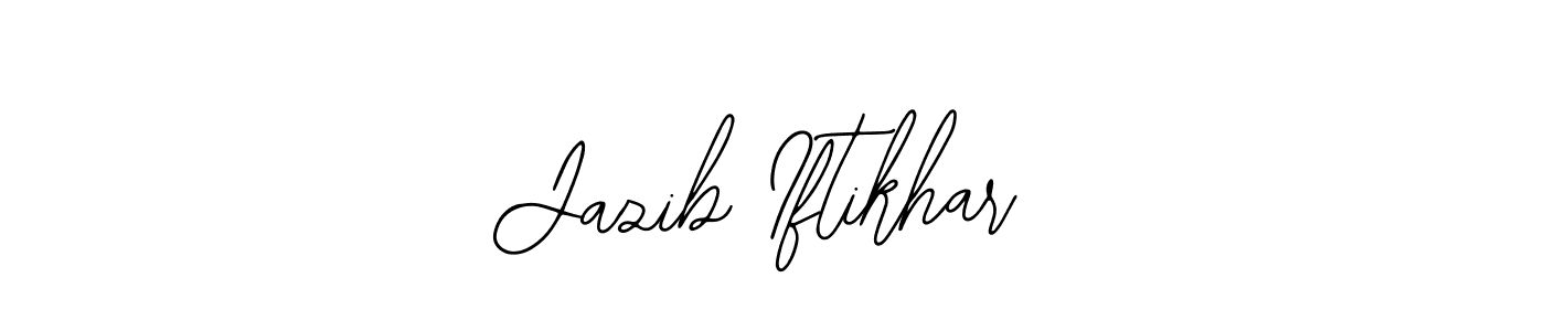 Similarly Bearetta-2O07w is the best handwritten signature design. Signature creator online .You can use it as an online autograph creator for name Jazib Iftikhar. Jazib Iftikhar signature style 12 images and pictures png