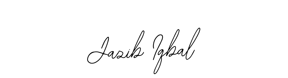 Use a signature maker to create a handwritten signature online. With this signature software, you can design (Bearetta-2O07w) your own signature for name Jazib Iqbal. Jazib Iqbal signature style 12 images and pictures png