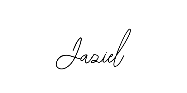How to make Jaziel signature? Bearetta-2O07w is a professional autograph style. Create handwritten signature for Jaziel name. Jaziel signature style 12 images and pictures png