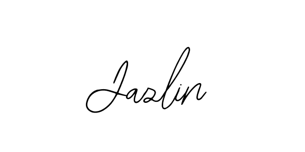 Make a beautiful signature design for name Jazlin. With this signature (Bearetta-2O07w) style, you can create a handwritten signature for free. Jazlin signature style 12 images and pictures png