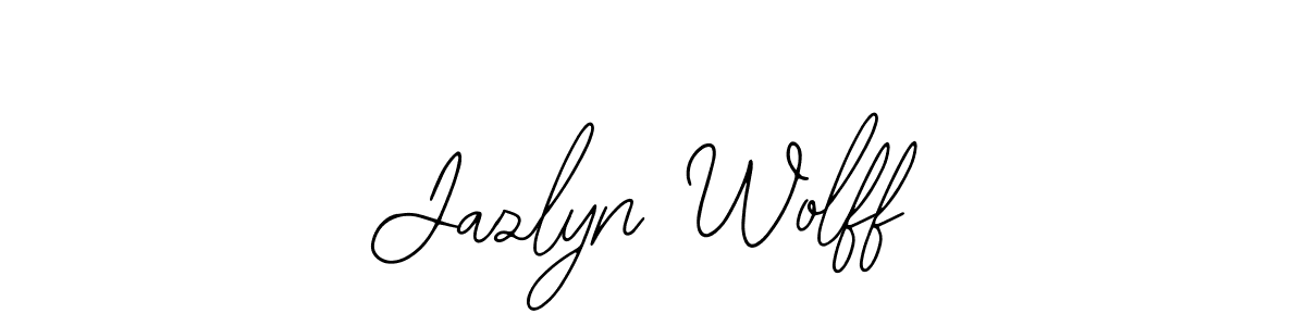 See photos of Jazlyn Wolff official signature by Spectra . Check more albums & portfolios. Read reviews & check more about Bearetta-2O07w font. Jazlyn Wolff signature style 12 images and pictures png