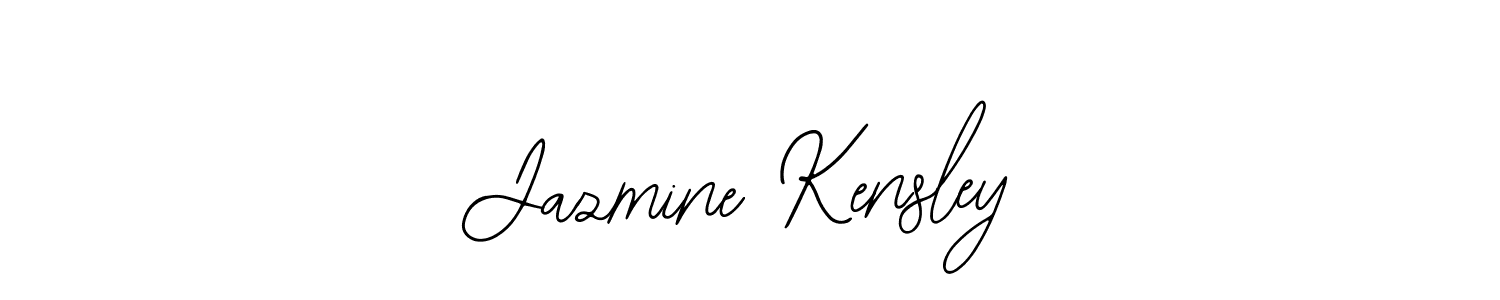 Similarly Bearetta-2O07w is the best handwritten signature design. Signature creator online .You can use it as an online autograph creator for name Jazmine Kensley. Jazmine Kensley signature style 12 images and pictures png
