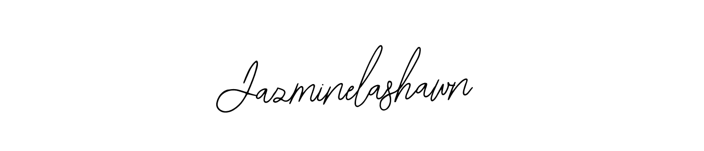 The best way (Bearetta-2O07w) to make a short signature is to pick only two or three words in your name. The name Jazminelashawn include a total of six letters. For converting this name. Jazminelashawn signature style 12 images and pictures png