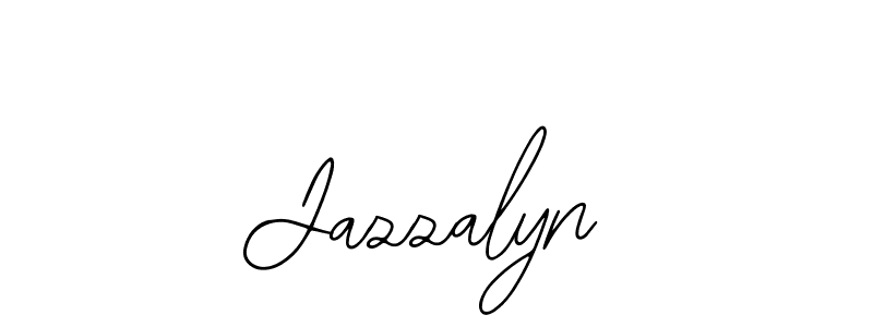 Make a beautiful signature design for name Jazzalyn. Use this online signature maker to create a handwritten signature for free. Jazzalyn signature style 12 images and pictures png