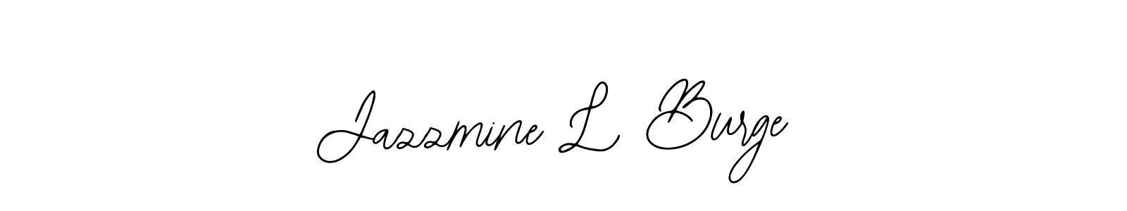 How to Draw Jazzmine L Burge signature style? Bearetta-2O07w is a latest design signature styles for name Jazzmine L Burge. Jazzmine L Burge signature style 12 images and pictures png