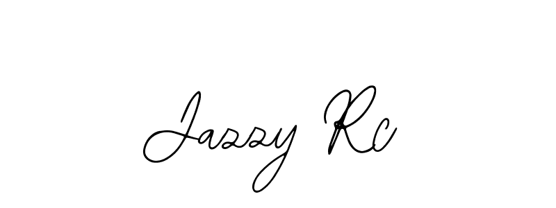 if you are searching for the best signature style for your name Jazzy Rc. so please give up your signature search. here we have designed multiple signature styles  using Bearetta-2O07w. Jazzy Rc signature style 12 images and pictures png
