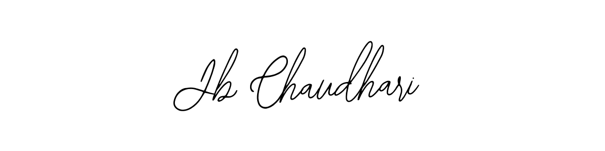 Use a signature maker to create a handwritten signature online. With this signature software, you can design (Bearetta-2O07w) your own signature for name Jb Chaudhari. Jb Chaudhari signature style 12 images and pictures png