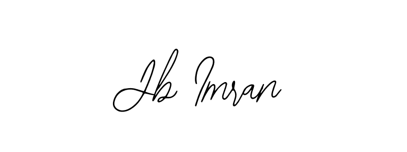 Create a beautiful signature design for name Jb Imran. With this signature (Bearetta-2O07w) fonts, you can make a handwritten signature for free. Jb Imran signature style 12 images and pictures png