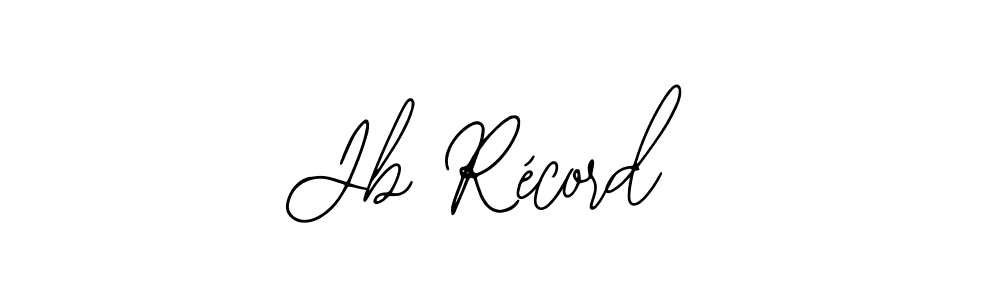 How to make Jb Récord signature? Bearetta-2O07w is a professional autograph style. Create handwritten signature for Jb Récord name. Jb Récord signature style 12 images and pictures png