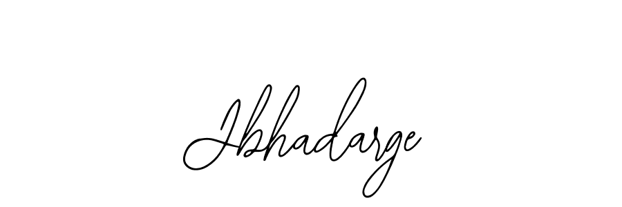 Jbhadarge stylish signature style. Best Handwritten Sign (Bearetta-2O07w) for my name. Handwritten Signature Collection Ideas for my name Jbhadarge. Jbhadarge signature style 12 images and pictures png