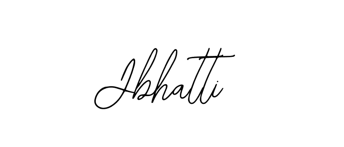 Use a signature maker to create a handwritten signature online. With this signature software, you can design (Bearetta-2O07w) your own signature for name Jbhatti. Jbhatti signature style 12 images and pictures png