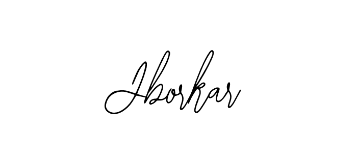 How to make Jborkar signature? Bearetta-2O07w is a professional autograph style. Create handwritten signature for Jborkar name. Jborkar signature style 12 images and pictures png
