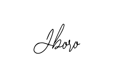 You should practise on your own different ways (Bearetta-2O07w) to write your name (Jboro) in signature. don't let someone else do it for you. Jboro signature style 12 images and pictures png