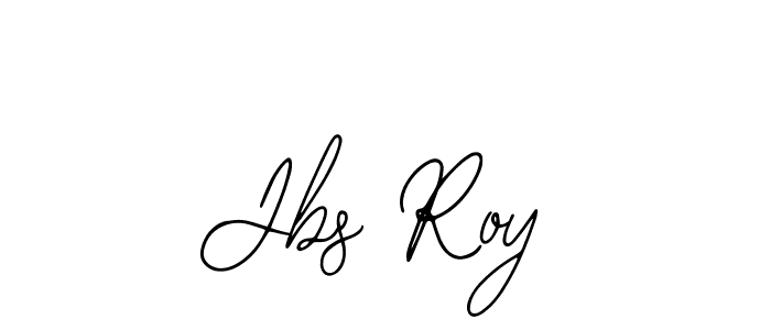 The best way (Bearetta-2O07w) to make a short signature is to pick only two or three words in your name. The name Jbs Roy include a total of six letters. For converting this name. Jbs Roy signature style 12 images and pictures png