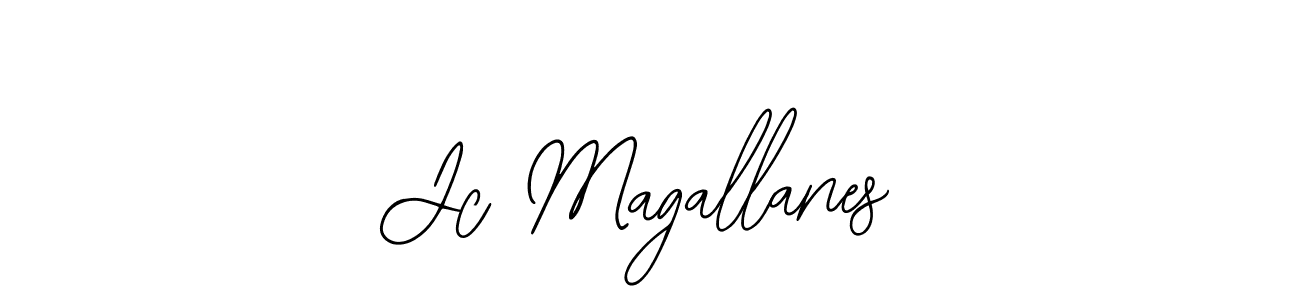 You should practise on your own different ways (Bearetta-2O07w) to write your name (Jc Magallanes) in signature. don't let someone else do it for you. Jc Magallanes signature style 12 images and pictures png