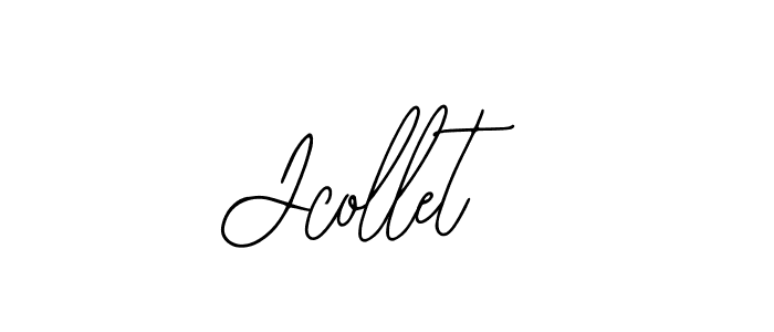 How to make Jcollet signature? Bearetta-2O07w is a professional autograph style. Create handwritten signature for Jcollet name. Jcollet signature style 12 images and pictures png