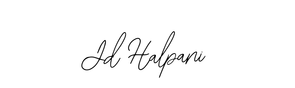 Make a beautiful signature design for name Jd Halpani. Use this online signature maker to create a handwritten signature for free. Jd Halpani signature style 12 images and pictures png