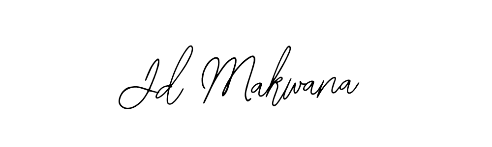 You should practise on your own different ways (Bearetta-2O07w) to write your name (Jd Makwana) in signature. don't let someone else do it for you. Jd Makwana signature style 12 images and pictures png