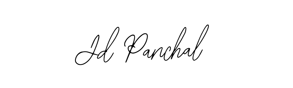 Design your own signature with our free online signature maker. With this signature software, you can create a handwritten (Bearetta-2O07w) signature for name Jd Panchal. Jd Panchal signature style 12 images and pictures png