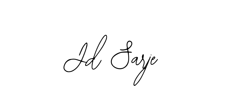 Also You can easily find your signature by using the search form. We will create Jd Sarje name handwritten signature images for you free of cost using Bearetta-2O07w sign style. Jd Sarje signature style 12 images and pictures png