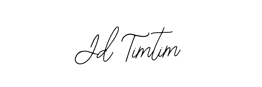 Bearetta-2O07w is a professional signature style that is perfect for those who want to add a touch of class to their signature. It is also a great choice for those who want to make their signature more unique. Get Jd Timtim name to fancy signature for free. Jd Timtim signature style 12 images and pictures png