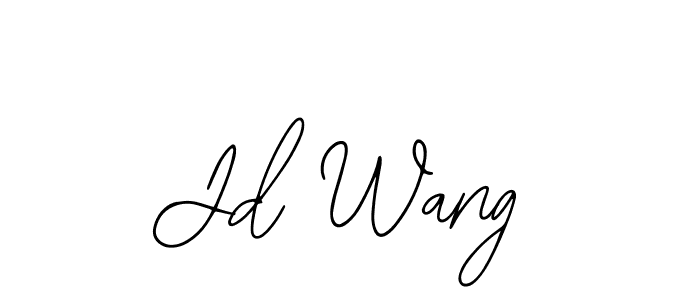 Create a beautiful signature design for name Jd Wang. With this signature (Bearetta-2O07w) fonts, you can make a handwritten signature for free. Jd Wang signature style 12 images and pictures png