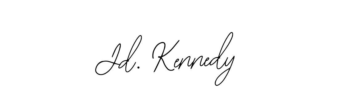 Design your own signature with our free online signature maker. With this signature software, you can create a handwritten (Bearetta-2O07w) signature for name Jd. Kennedy. Jd. Kennedy signature style 12 images and pictures png