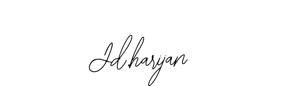 if you are searching for the best signature style for your name Jd.harijan. so please give up your signature search. here we have designed multiple signature styles  using Bearetta-2O07w. Jd.harijan signature style 12 images and pictures png