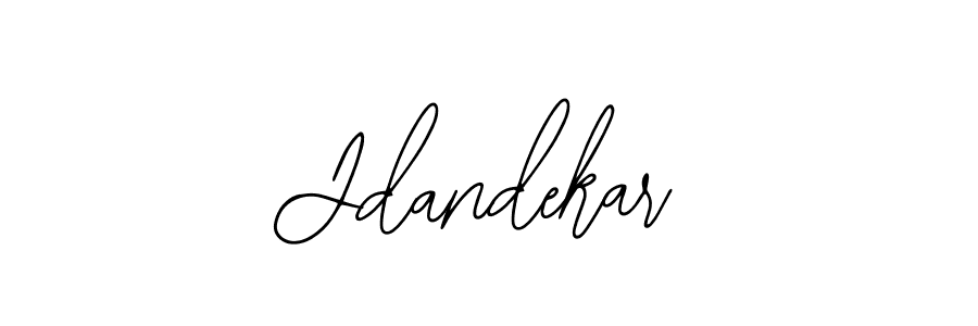 Jdandekar stylish signature style. Best Handwritten Sign (Bearetta-2O07w) for my name. Handwritten Signature Collection Ideas for my name Jdandekar. Jdandekar signature style 12 images and pictures png