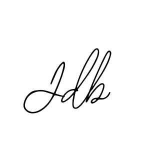 Design your own signature with our free online signature maker. With this signature software, you can create a handwritten (Bearetta-2O07w) signature for name Jdb. Jdb signature style 12 images and pictures png