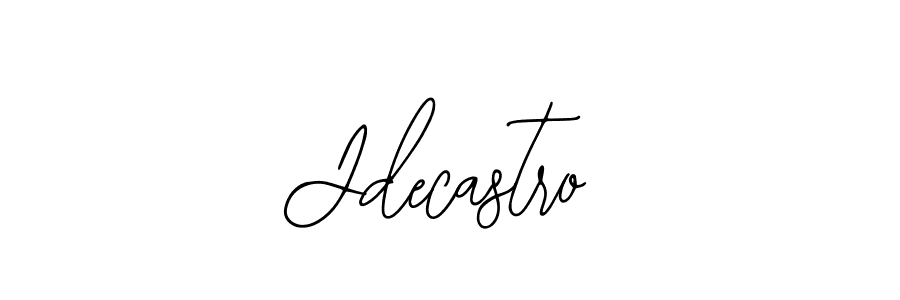 Also we have Jdecastro name is the best signature style. Create professional handwritten signature collection using Bearetta-2O07w autograph style. Jdecastro signature style 12 images and pictures png