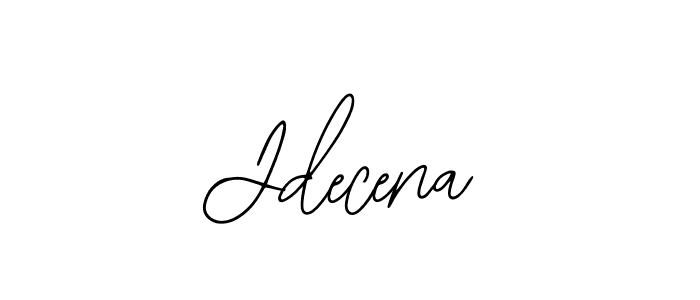 The best way (Bearetta-2O07w) to make a short signature is to pick only two or three words in your name. The name Jdecena include a total of six letters. For converting this name. Jdecena signature style 12 images and pictures png