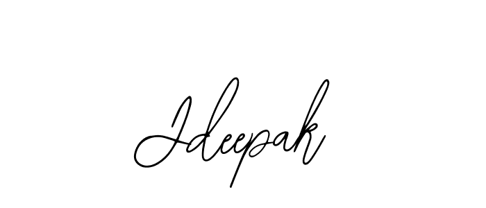 The best way (Bearetta-2O07w) to make a short signature is to pick only two or three words in your name. The name Jdeepak include a total of six letters. For converting this name. Jdeepak signature style 12 images and pictures png