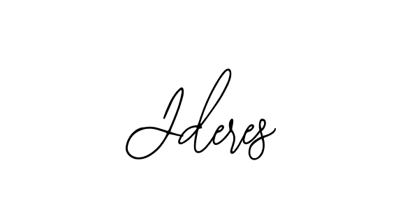 How to make Jderes name signature. Use Bearetta-2O07w style for creating short signs online. This is the latest handwritten sign. Jderes signature style 12 images and pictures png