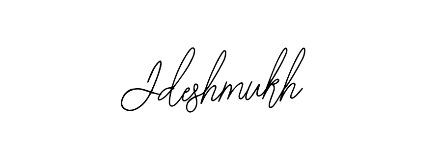 How to make Jdeshmukh name signature. Use Bearetta-2O07w style for creating short signs online. This is the latest handwritten sign. Jdeshmukh signature style 12 images and pictures png