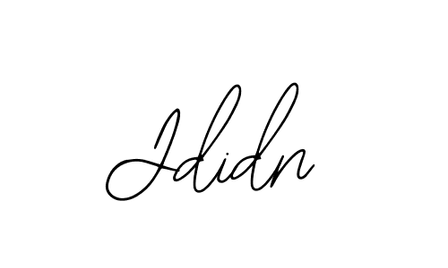 How to make Jdidn signature? Bearetta-2O07w is a professional autograph style. Create handwritten signature for Jdidn name. Jdidn signature style 12 images and pictures png