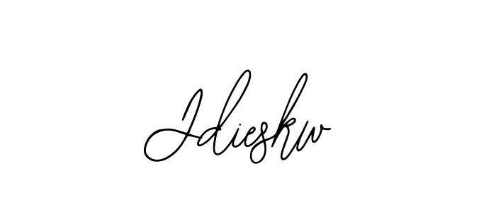 How to Draw Jdieskw signature style? Bearetta-2O07w is a latest design signature styles for name Jdieskw. Jdieskw signature style 12 images and pictures png