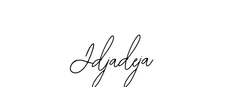 How to make Jdjadeja name signature. Use Bearetta-2O07w style for creating short signs online. This is the latest handwritten sign. Jdjadeja signature style 12 images and pictures png