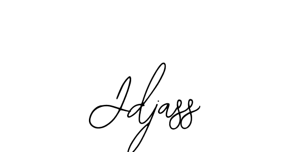Use a signature maker to create a handwritten signature online. With this signature software, you can design (Bearetta-2O07w) your own signature for name Jdjass. Jdjass signature style 12 images and pictures png