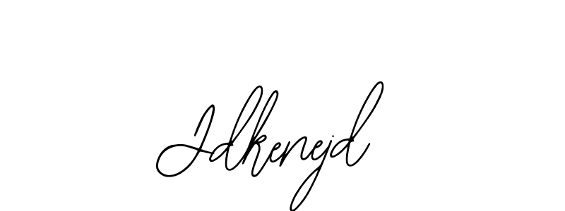 The best way (Bearetta-2O07w) to make a short signature is to pick only two or three words in your name. The name Jdkenejd include a total of six letters. For converting this name. Jdkenejd signature style 12 images and pictures png