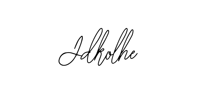 It looks lik you need a new signature style for name Jdkolhe. Design unique handwritten (Bearetta-2O07w) signature with our free signature maker in just a few clicks. Jdkolhe signature style 12 images and pictures png