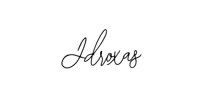 How to make Jdroxas signature? Bearetta-2O07w is a professional autograph style. Create handwritten signature for Jdroxas name. Jdroxas signature style 12 images and pictures png