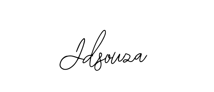 Bearetta-2O07w is a professional signature style that is perfect for those who want to add a touch of class to their signature. It is also a great choice for those who want to make their signature more unique. Get Jdsouza name to fancy signature for free. Jdsouza signature style 12 images and pictures png