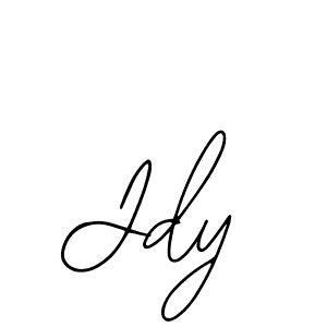 Design your own signature with our free online signature maker. With this signature software, you can create a handwritten (Bearetta-2O07w) signature for name Jdy. Jdy signature style 12 images and pictures png