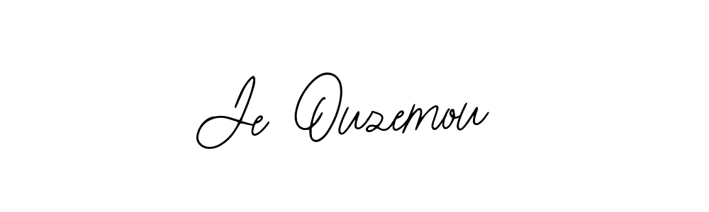 Create a beautiful signature design for name Je Ouzemou. With this signature (Bearetta-2O07w) fonts, you can make a handwritten signature for free. Je Ouzemou signature style 12 images and pictures png