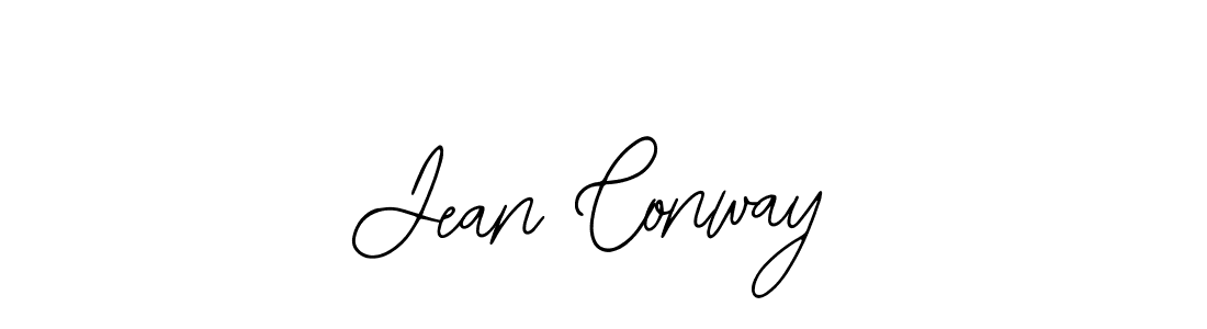 Use a signature maker to create a handwritten signature online. With this signature software, you can design (Bearetta-2O07w) your own signature for name Jean Conway. Jean Conway signature style 12 images and pictures png