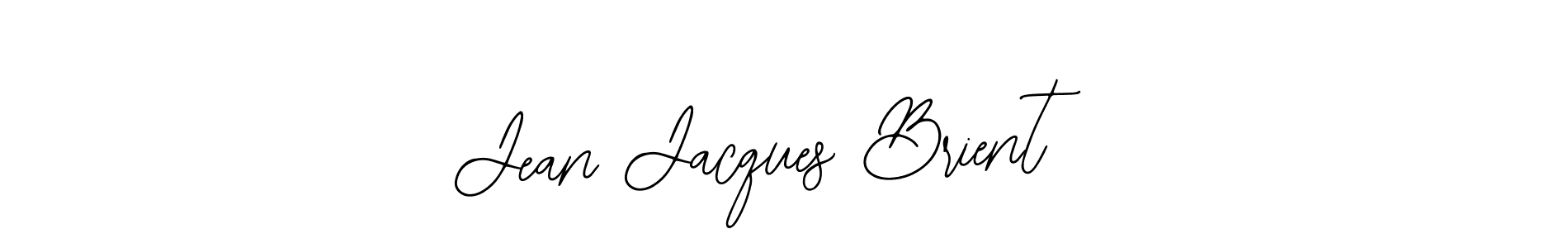 How to make Jean Jacques Brient name signature. Use Bearetta-2O07w style for creating short signs online. This is the latest handwritten sign. Jean Jacques Brient signature style 12 images and pictures png